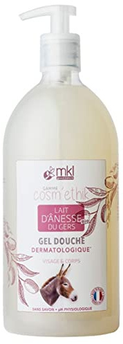 Mkl Cosm'ethik Gel Douche 1 L Lait d'Anesse Bio