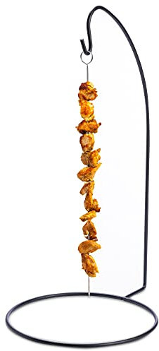 Espetada Hanging Kebab Stand - Set of 2 - Hanging Kebab Skewer Holder for Creative Food Service