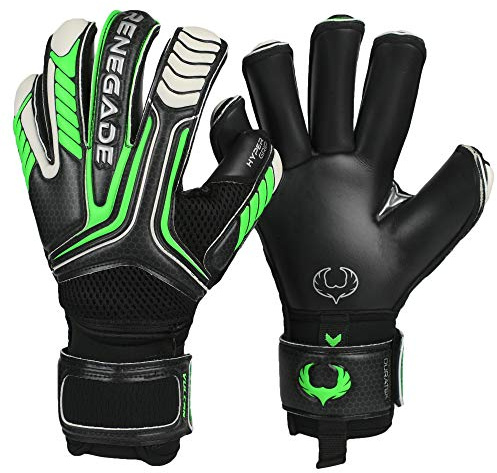 Renegade GK Vulcan Torwarthandschuhe mit Microbe-Guard (Größen 6-11, 4 Stile, Stufe 3) Pro-Tek Fingerschutz & 3.5+3MM Hyper Grip | Ausgezeichneter Griff und Schutz | Erwachsene, Jugend, Kinder