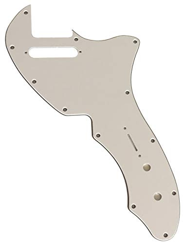 Passend für US Telecaster Thinline 69 Reissue Tele Style Gitarren-Schlagbrett (3-lagig, weiß)