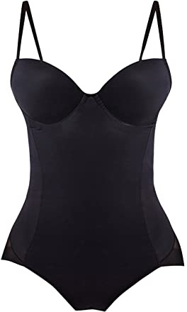 Orbgons Reggiseno senza schienale Body Shaper senza schienale Shapewear Reggiseno senza schienale Body senza schienale Shapewear senza spalline modellatore della vita (Black, S)