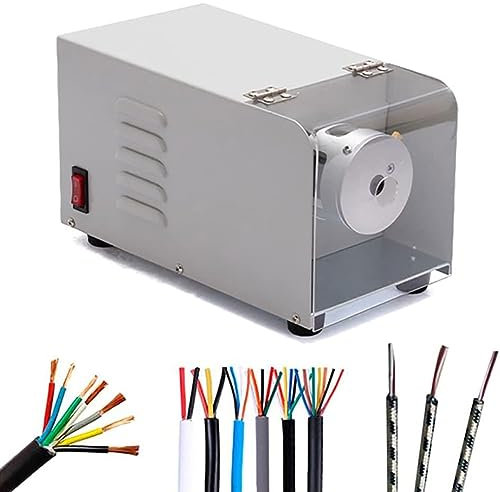 Máquina peladora de cables automática, pelacables 2 en 1, máquina peladora y torcida de cables, pelador y pelador de cables de 1,2-4 mm de diámetro Longitud de pelado, 2-20 mm for alambre de cobre