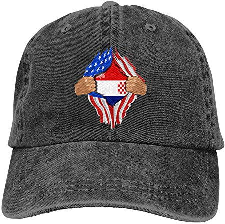 Freizeit Basecap Kroatien Blut In Mir Golf Hüte Baumwolle Baseball Cap Casual Baseball Mütze Für Auf Reisen, Damen, Reisen