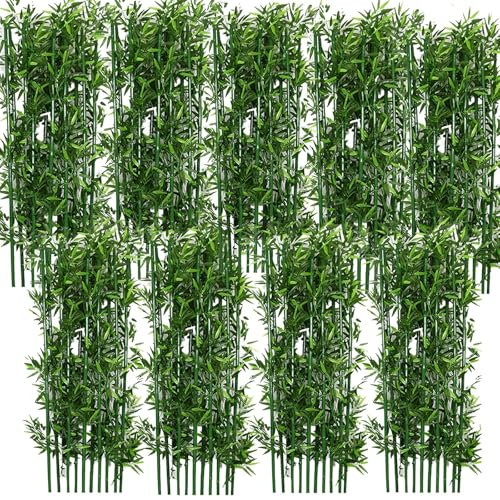 Große Künstliche Bambuspflanzen, Bäume Für Draußen Und Drinnen, 90 Cm, 120 Cm, 150 Cm, 180 Cm, 180 Cm Hoch, Kunstbaum Aus Künstlicher Bambusseide, Diy-dekoration Mit (Size:1.2m/47.2/4ft,Color:90 Pack)