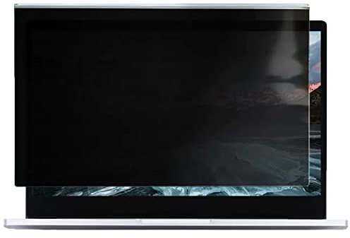 HSSMEUR 20-23 in Computer Screen Privacy Shield,Anti Blue Light Anti-Scratch Monitor Protector,Monitor Frame Anti Glare Filter Baffle (23in/524x306mm)