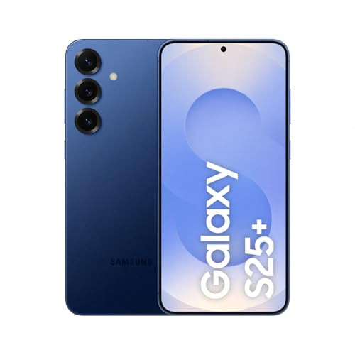 Samsung Galaxy S25+ AI Smartphone mit Galaxy AI, Ohne Vertrag, Handy mit Android, 12 GB RAM, 512 GB Speicher, 50-MP-Kamera, Navy, 3 Jahre Herstellergarantie [Exklusiv auf Amazon]