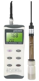 Bolisila pH Meter Industrial Antifreeze PH Tester Laboratory PH Meter Fish Tank Water Quality Ph Value Tester(AZ8601+86P4)