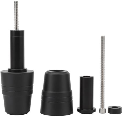 Akozon 2PCS Motorradrahmen Sliders für SR & Medley 150 - Aluminiumlegierung Anti -Crash -Fall -Protektoren