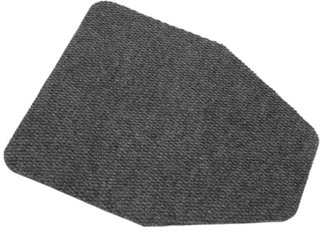 Lurrose Urinal Pads for Men Washable Non Slip Moisture Absorbing Mats Dark Grey Protective Floor Barrier for Urinals Easy to Clean Maintain for Commercial Public Restrooms
