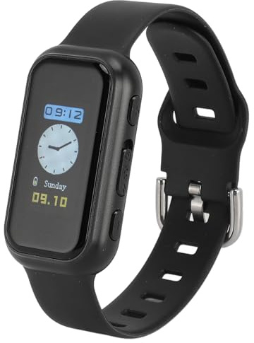 SUNGOOYUE Orologio con Registratore Vocale, Chiavetta USB per Lettore MP3 con Riduzione del Rumore HD, con Controllo Vocale Intelligente e Crittografia di Registrazione, per Conferenze, (16GB)