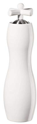 ASA 10390017 Salz- & Pfefferstreuer, Porzellan, 29,2cm, Weiß