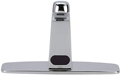 Zurn Z6913-XL-CP8-MV AquaSense Sensor Faucet, Single Hole, 0.5 GPM Aerator, Mixing Valve, 8 Widespread Cover Plate, Chrome