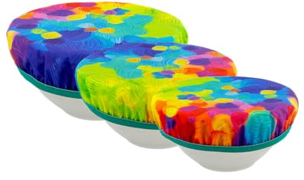 Pylones, Set mit 3 Schüsseln – Charlotte Palette – Polyester, beschichteter Stoff – Durchmesser 25,20 und 15 cm