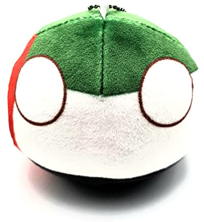 10cm Countryballs Country Ball Cute UAE United Arab Emirates Middle East Flag Cuddly Meme Ball Toy Gift