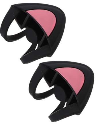 ABOOFAN Cat Ear Headphones Lovely Silicone Headset Ornaments Decorating Adornments for Boys and Girls Party