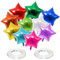 Lot de 10 ballons en aluminium - Ballons en aluminium - Ballons d'anniversaire à l'hélium - Décoration d'anniversaire