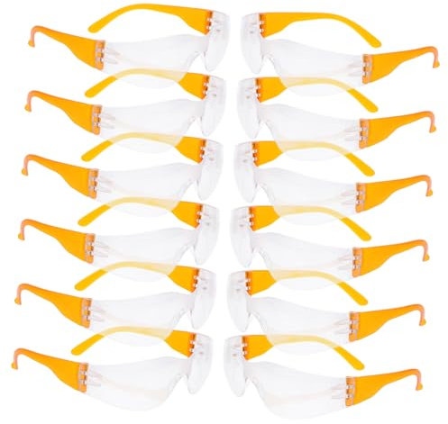 BESPORTBLE 12 Stücke Schutzbrille Für Junge Mädchen Kratzfest Unisex Kinderbrillen Schwimmen Zubehör Schwimmbrillen Sicherheitsbrillen Zum Überziehen