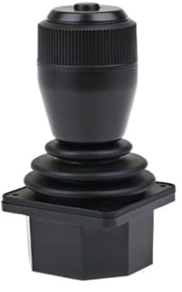 Controlador de palanca de mando Palanca de mando industrial Hall de tres ejes 45A, balancín de caja de control de palanca de control de equipo de soldadura láser Maniobras seguras(24V,Output 485modbus
