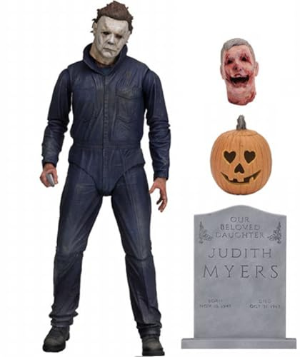 Zhongkaihua Michael Myers Actionfigur 18 cm PVC-Modell für Weihnachten und Geburtstag, Sammlung und Halloween-Dekoration, Geschenk für Erwachsene