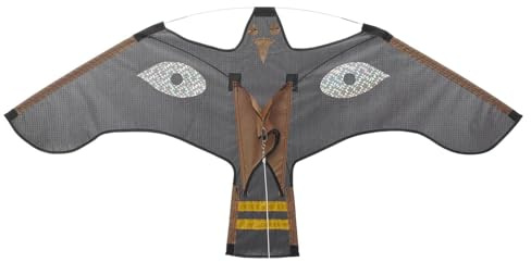 Drago antiuccelli – Pole Bird Repeller Drago | Cortile Prato Fattoria Campo | Terrore Piante Volanti Fattoria Protector Hawk | Espulsione di topi | Spavento | realistico grande volante
