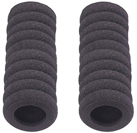 Bingle Ear Cushions Foam Replacement for Plantronics Supra Plus Encore and Most Standard Size Office Telephone Headsets H251 H251N H261 H261N H351 H351N H361 H361N (20 Pack)(BEC-FM20)