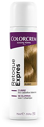 COLORCREM tinte rubio retoca raíces expres spray 75 ml