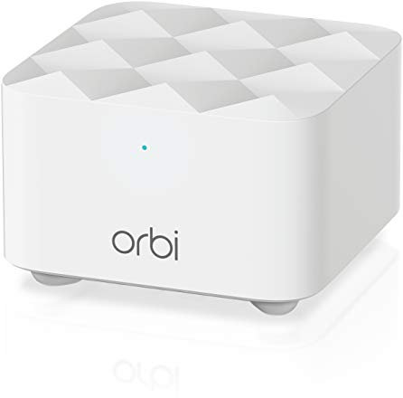 NETGEAR Orbi RBK13 Mesh-WLAN-System (3er Set mit Mesh-Router + 2x Satellit-Repeater, Wifi Mesh mit bis zu 300 m² Abdeckung für komplette Wohnung oder Haus)