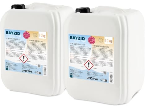2 x 10 kg BAYZID pH Senker Minus 14,9% von Höfer Chemie für Pool & Schwimmbad zur Senkung des pH Werts