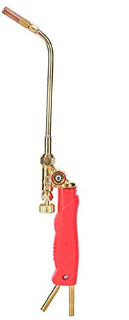 Kuuleyn H01-2 Messing Mini-Gasschweißbrenner, 30cm, Rot