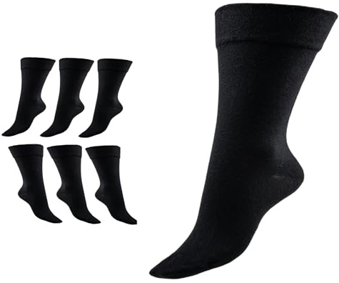 Vitopia CONE Trichter-Socken mit weitem Wadenschaft – 6 Paar Baumwolle