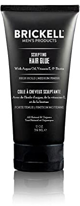 Brickell Men's Sculpting Hair Colla per Uomo, Tenuta Tutto il Giorno per Scolpire e Modellare i Capelli, 59 ml, Profumata