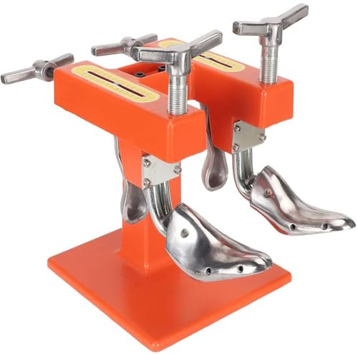 Shoe Stretcher Machine, Aluminum Alloy Shoe Repairing Stretching Machine, Shoe Widener Expander, Adjustable Width Length, for Shoe Repair Cobbler Shoemaker,2Heads