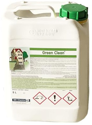 Algen & Grünbelag Entferner - Grüner Angriffsreiniger - Green Clean 5L - BM Chemie