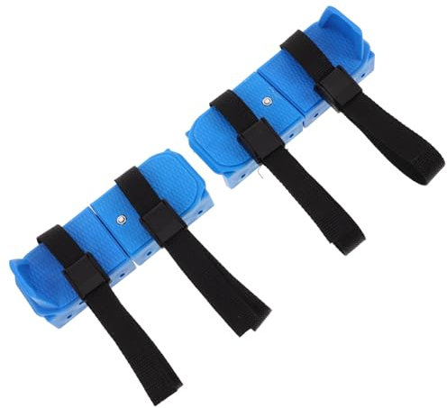 EXHUMKY 1paar Verstellbare Mädchen-Schlittschuhe Mit Sicherheitsgurten Und Kufenabdeckungen Eislauf Und Ski-zubehör Für Anfänger Und Für Outdoor-Sportarten