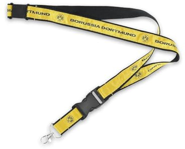 Dortmund Borussia BVB Schlüsselband Schriftzug