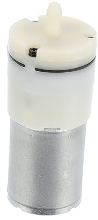 TOPPERFUN 370 Kleiner Luftpumpe Kunststoff Leise Dc 3v-12v Kleiner Aquariumpumpe Für Aquarienbelüftung Und Drucktherapie