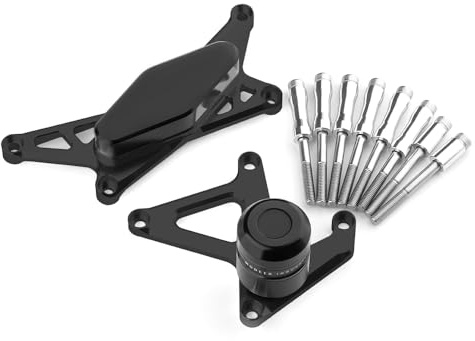 Modeer Motorcycle Frame Sliders Compatible with GSX8R GSX 8R 2024 2025 CNC Anti-collision Falling Protector Crash pads gsx-8r gsx8r Accessories (black)