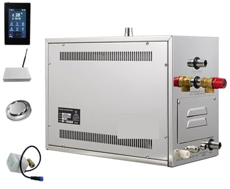Sauna a vapore, 4.5KW Smart App/Controllo WiFi Generatore Di Lusso Per Doccia Spa, Sauna, Bagno Turco,per la casa
