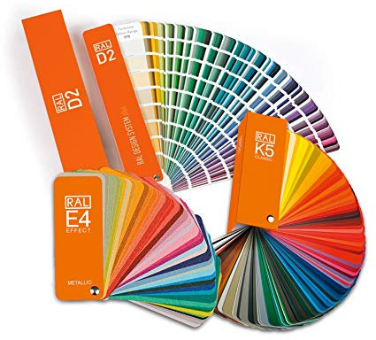 RAL Farbfächer Set: K5, D2, E4, alle RAL-Farben-Set