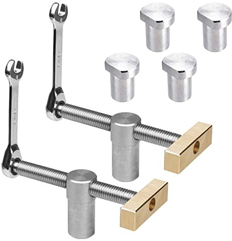 Holzbearbeitungstisch Werkbank Hilfswerkzeug, Schreibtisch-Clip, schnell fixierte Klemme, Messingbefestigung, Schraubstock, DIY-Positionierbank, Hobelanschlag, Lochplanung, Stopp, Bank (19 mm)