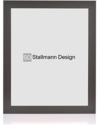 Stallmann Design Bilderrahmen 'Reno' | Größe: 40x100cm | Farbe: Schwarz | 40 mm starke Rahmen-Breite