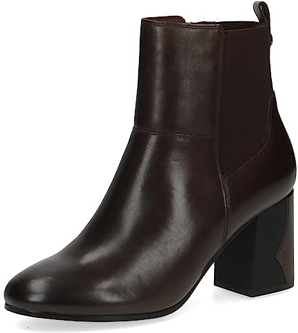 Caprice Dam 9-25341-41 snörstövletter med klack, brun, 39 EU, BRUN, 39 EU