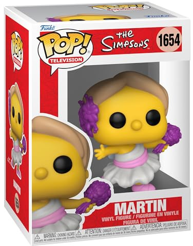 Funko Pop! TV: Simpsons 0 - Martin Prince As Calliope - The Simpsons - Figura de Vinilo Coleccionable - Idea de Regalo - Mercancia Oficial - Juguetes para Niños y Adultos - TV Fans