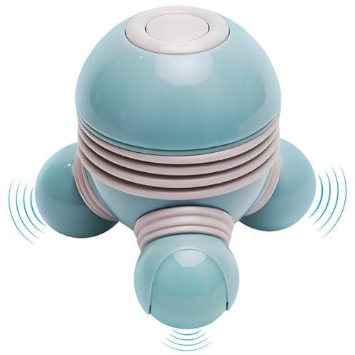 Playlearn Sensory Cordless Mini Massager Portable,Mini Massager-Vibrating Deep Tissue Handheld Massager for Back, Neck, Hand, Shoulder, and Full Body Pain Relief