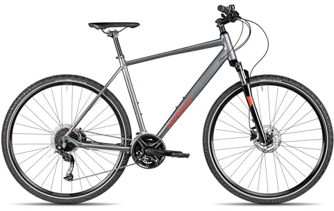 Axess Veris Cross | Crossbike | Herrenfahrrad | 27-Gang Schaltung | Hydraulische Scheibenbremsen