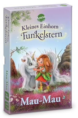 Kleines Einhorn Funkelstern. Mau-Mau: Der Spieleklassiker für Groß und Klein, für 2-5 Spieler, Kartenspiel ab 4 Jahren