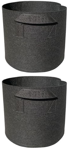 KESOTO 2X Sacchetti di Coltivazione delle Piante, Vasi di Tessuto Non Tessuti Si Gonfiano, 5 Galloni