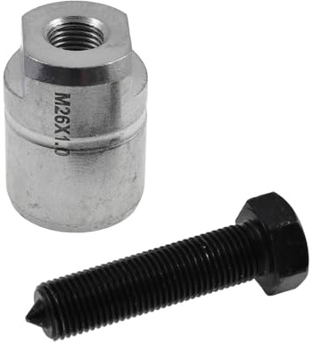 2EXTREME Kupplungsabzieher M26x1 kompatibel mit Vespa Smallframe, Vespa 50 | M26x1-Innengewinde, Metall, manuell, mit Abdrückschraube; kompatibel mit Vespa Primavera, PK 50, Piaggio APE 50, Liberty 125