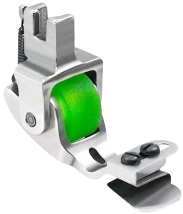 GMBYLBY Narrow Roller Presser Foot Sewing Machine Hemming Lockstitch For Curtains Bedding