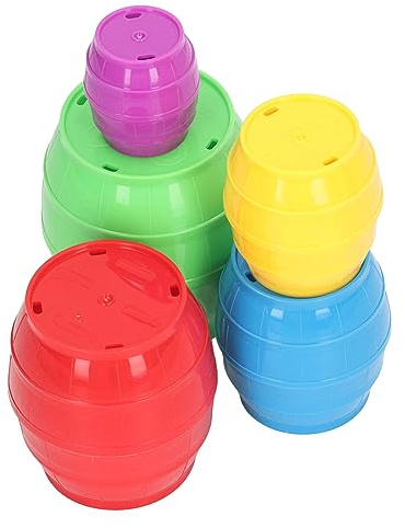 Bonbela Lot de 10 gobelets empilables à empiler, pour l'entraînement du cerveau, jouets éducatifs interactifs pour les tout-petits